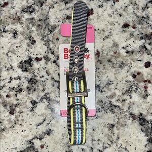 Boots & Barkley Black and Blue Dog Collar